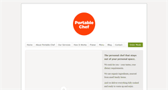 Desktop Screenshot of portablechefnyc.com